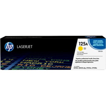 HP Toner 125A - Yellow (CB542A), environ 1'400 pages HP Toner 125A - Yellow (CB542A), environ 1'400 pages