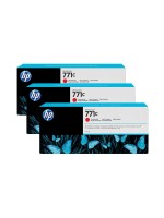 HP Ink Nr. 771C Chromatic Red (B6Y32A), 3er-Pack, 775ml