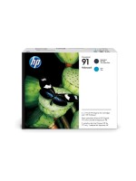 HP Valuepack Nr. 91 (P2V35A), Printhead + Ink, Matte Black / Cyan