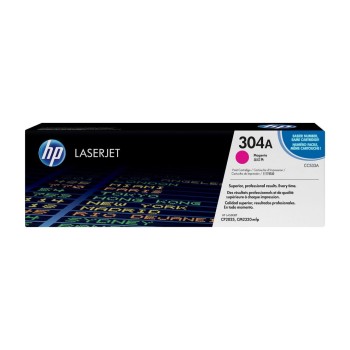 HP Toner 304A - Magenta (CC533A), environ 2'800 pages HP Toner 304A - Magenta (CC533A), environ 2'800 pages