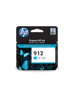HP Tinte Nr. 912 - Cyan (3YL77AE), Seitenkapazität ~ 315 Seiten