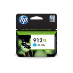 HP Cartouche d'encre no 912XL (3YL81AE) Cyan - 825 pages