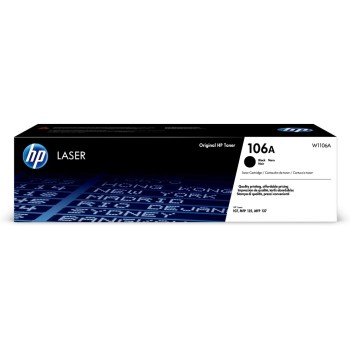 HP Toner 106A - Black (W1106A), Seitenkapazität ~ 1'000 Seiten