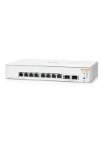 HP 1930-8G: 8 Port RJ45 1Gb Switch, 2SFP; inkl. PSU