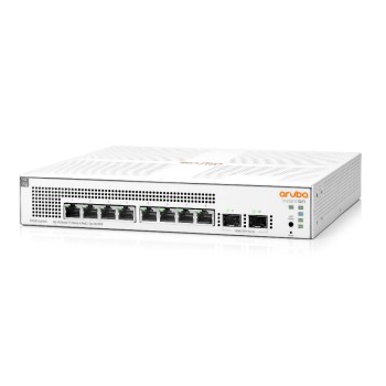 HP 1930-8G: 8 Port RJ45 1Gb Switch, 2SFP; inkl. PSU; PoE Cl.4 124W