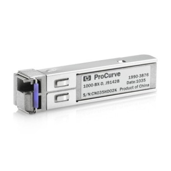 HP Gigabit BX-LC D, SFP Transceiver, 10Km, pour HP Switche avec SFP Slot HP Gigabit BX-LC D, SFP Transceiver, 10Km, pour HP Switche avec SFP Slot