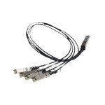 HP X240: QSFP+ pour 4x SFP+ DA câble 1m, JG329A