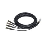 HP X240: QSFP+ pour 4x SFP+ DA câble 3m, JG330A