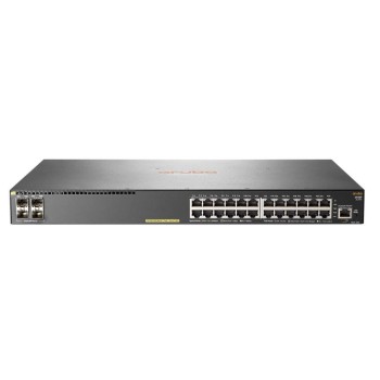 HP 2930F-24G-PoE+-4SFP: 24 Port L3 Switch, Managed, 24x1Gbps, 4xSFP, 370W