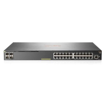 HP 2930F-24G-POE+-4SFP+: 24 Port L3 Switch, Managed, 24x1Gbps, 4xSFP+, 370Watt