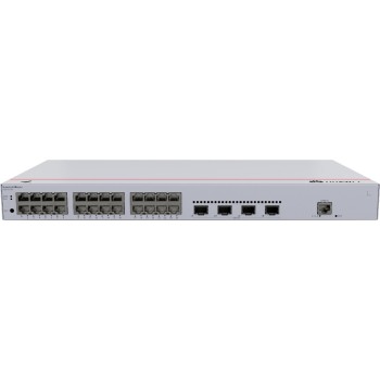 Huawei L2 Managed Switch: S220-24T4X, 24x 10/100/1000BASE-T ports Huawei L2 Managed Switch: S220-24T4X, 24x 10/100/1000BASE-T ports