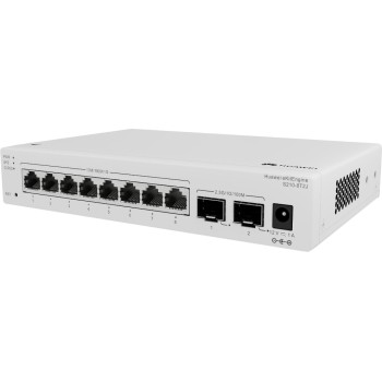 Huawei L2 Managed Switch: S210-8T2J, 8x 10/100/1000BASE-T ports Huawei L2 Managed Switch: S210-8T2J, 8x 10/100/1000BASE-T ports