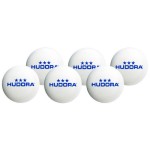 Hudora Tischtennisbälle 3-Stern, 6 Stück