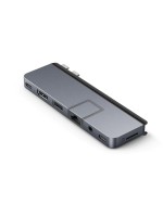 Hyper DUO PRO 7-in-2 USB-C Hub, Space Grau