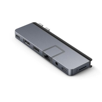 Hyper DUO PRO 7-in-2 USB-C Hub, Space Grau