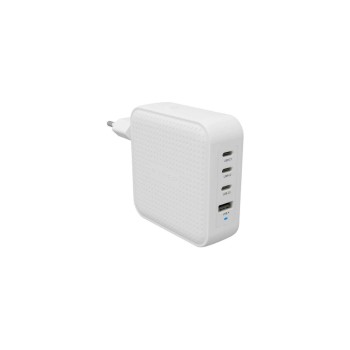 Hyper 100W USB-C GaN Ladegerät, 3C+1A, weiss