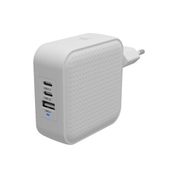 Hyper 70W USB-C GaN Travel Charger, 3C+1A, weiss
