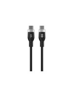 Hyper® 1.5m Silicone USB-C to USB-C 60W, schwarz