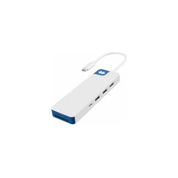 HyperDrive Flex 8 Port USB-C Hub (Blue), blue HyperDrive Flex 8 Port USB-C Hub (Blue), blue