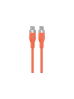 Hyper Silikoncable USB-C/USB-C, 1.5m, 60W, orange