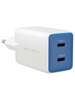Hyper® HyperJuice Flex 45W GaN Charger blue