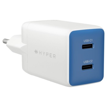 Hyper® HyperJuice Flex 45W GaN Charger blue Hyper® HyperJuice Flex 45W GaN Charger blue