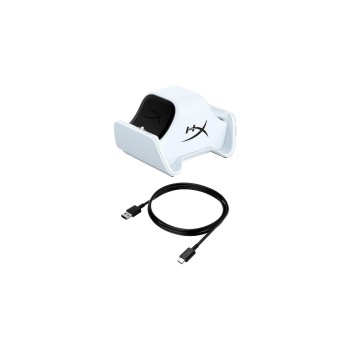HyperX Station de charge pour 2 contrôleurs ChargePlay Duo Blanc Noir HyperX Station de charge pour 2 contrôleurs ChargePlay Duo Blanc Noir