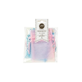 I am Creative Organzabeutel 9 x 12 cm, Baby, 6 Stück