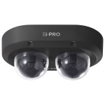Panasonic Netzwerkkamera WV-U85402-V2L1, Outdoor, Dual Dome, 2x4MP, IR, Schwarz