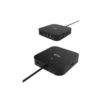 i-tec Station d'accueil USB-C HDMI DP Dual PD 100W i-tec Station d'accueil USB-C HDMI DP Dual PD 100W