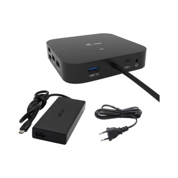i-tec USB-C HDMI Dual DP Docking Station, Power Delivery 100 W inkl Charger 112 W i-tec USB-C HDMI Dual DP Docking Station, Power Delivery 100 W inkl Charger 112 W