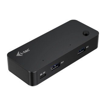 itec KVM HUB 2x USB-C + 2x USB-A 3.0 Port, Universal