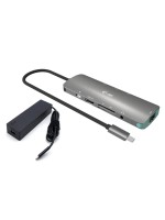 i-tec Station d'accueil USB-C métal Nano 4K HDMI LAN, PD 100 W + chargeur universel 100 W