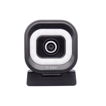I-TEC SOLOMON 700 Stream, 4K Webcam, mit Ring Licht, schwarz I-TEC SOLOMON 700 Stream, 4K Webcam, mit Ring Licht, schwarz
