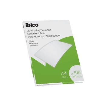 Ibico Laminierfolie A4, 100 mic, 100 Stück, glänzend Ibico Laminierfolie A4, 100 mic, 100 Stück, glänzend