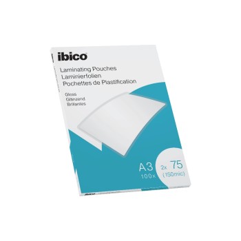 Ibico Laminierfolie A3, 75 mic, 100 Stück, glänzend Ibico Laminierfolie A3, 75 mic, 100 Stück, glänzend