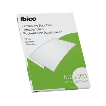 Ibico Laminierfolie A3, 100 mic, 100 Stück, glänzend Ibico Laminierfolie A3, 100 mic, 100 Stück, glänzend