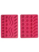 Ibili Moules à oursons en gomme 2 pièces, 23 x 18 cm