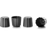 Ibili Forme de Canele 4 pièces, 6 cm