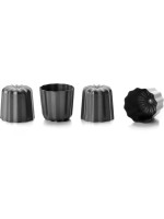 Ibili Forme de Canele 4 pièces, 6 cm