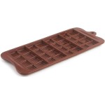 Ibili Schokoladentafel-Form 4 Tabletten, 18,5 x 9,5 cm