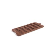 Ibili Silikonformen Fischmotiv Pralinen, 22,5 x 10,5 cm