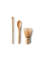Ibili Matcha Set 3 Stück, Gusseisen, Emailiert, Becher, Set,