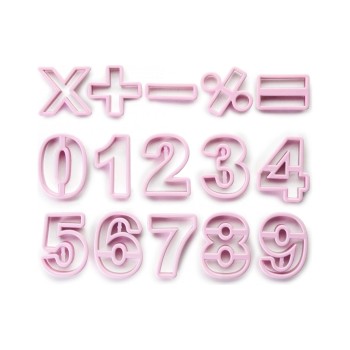 Ibili Emporte-pièce pour biscuits Chiffres 6 cm