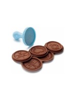 Ibili Emporte-pièce pour biscuits Petits beurre rond 7 cm