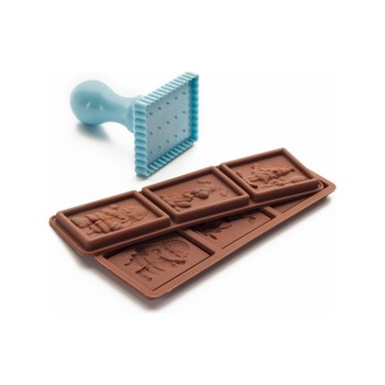 Ibili Guetzli-Keksausstecher Petits beurre, rechteckig 6,5 x 5 cm