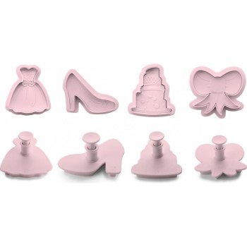 Ibili Guetzli-Ausstecher Fiesta rosa 8 cm, -