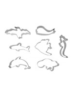 Ibili Emporte-pièce pour biscuits Animaux marins 7 pièces