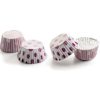 Ibili Caissettes à pralines à pois, 36 pièces