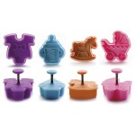 Ibili Kits d’emporte-pièces Baby 4 pièces, Bébé